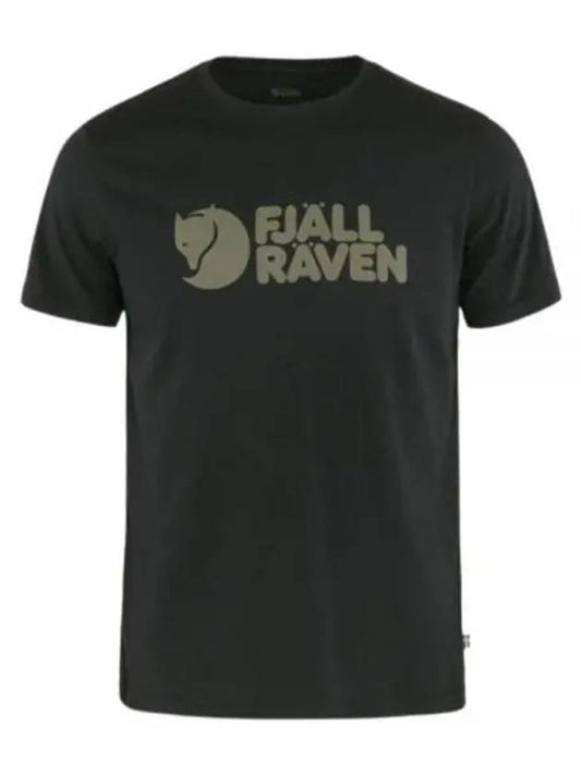 Men s Logo T Shirt Black 87310550 M - FJALL RAVEN - BALAAN 1