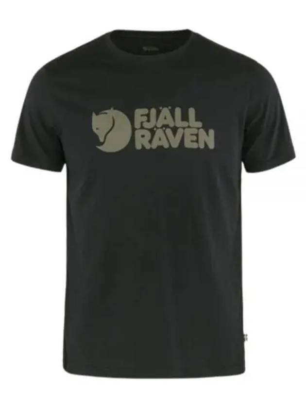 Men's Logo T Shirt Black - FJALL RAVEN - BALAAN 2