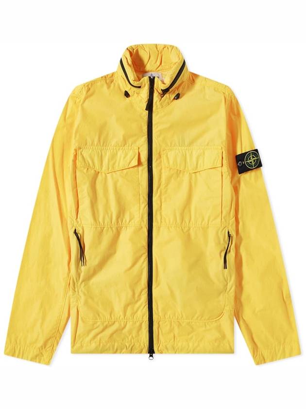 Waffen Naslan Light Watro Zip-up Jacket Yellow - STONE ISLAND - BALAAN 2