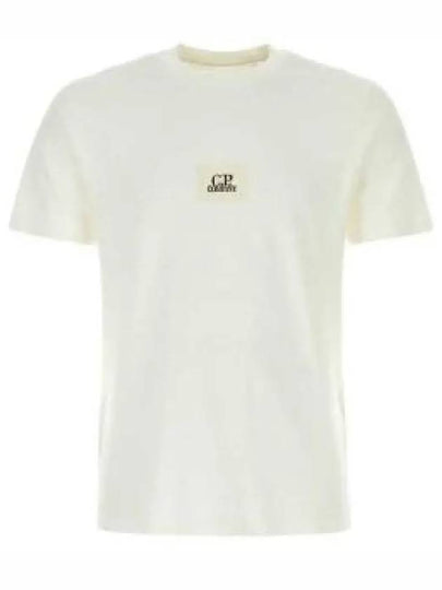 30/1 Jersey Logo Short Sleeve T-Shirt White - CP COMPANY - BALAAN 2