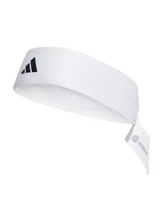 Aeroready Tennis Tie Hairband White - ADIDAS - BALAAN 1