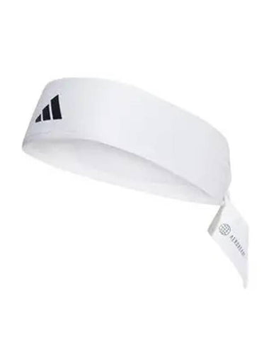 Aeroready Tennis Tie Hairband White - ADIDAS - BALAAN 1