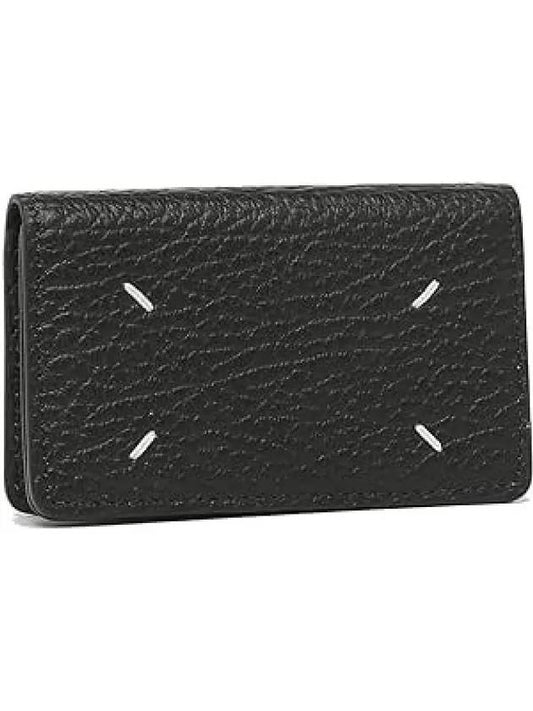 Stitch Card Wallet Black - MAISON MARGIELA - BALAAN 2