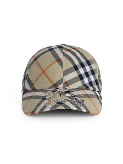 Check Ball Cap Green - BURBERRY - BALAAN 2