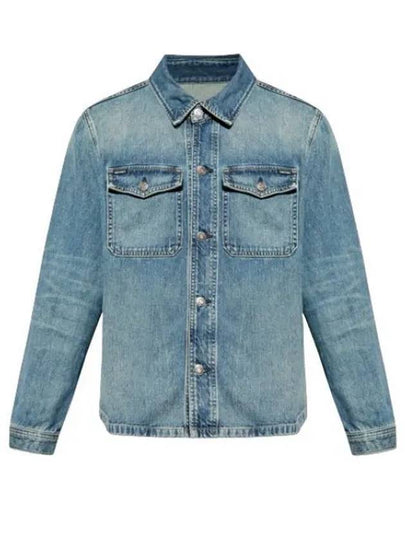 Logo Label Denim Jacket Blue - TOM FORD - BALAAN 2