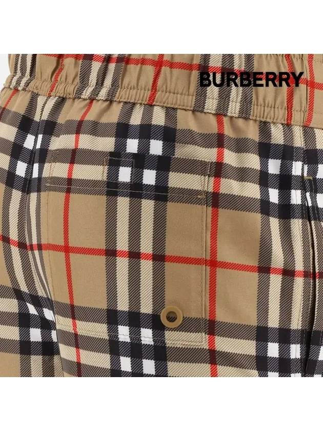 Kids Vintage Check Shorts Beige - BURBERRY - BALAAN 6