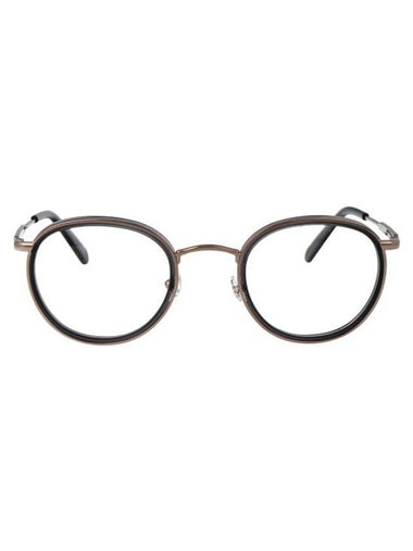 Eyewear Round Eyeglasses Black - MONCLER - BALAAN 1