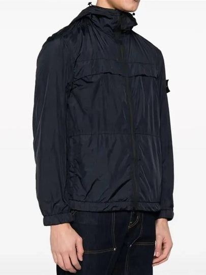 Garment Dyed Crinkle Reps R-Nylon Jacket Navy - STONE ISLAND - BALAAN 2