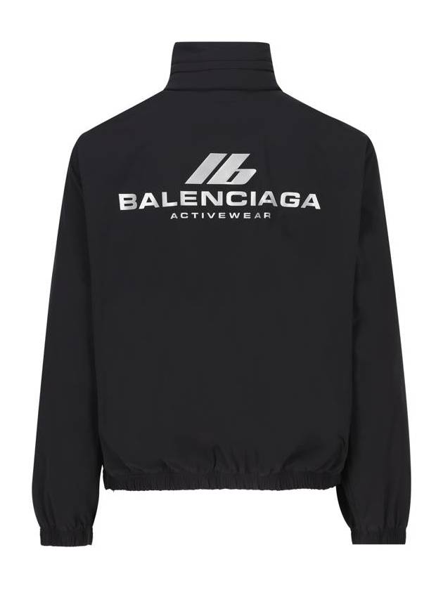 Logo Print Track Jacket Black - BALENCIAGA - BALAAN 3