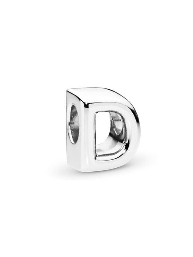 Letter D Alphabet Bracelet Charm Silver - PANDORA - BALAAN 1