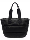 Caradoc Padding Tote Bag Black - MONCLER - BALAAN 3