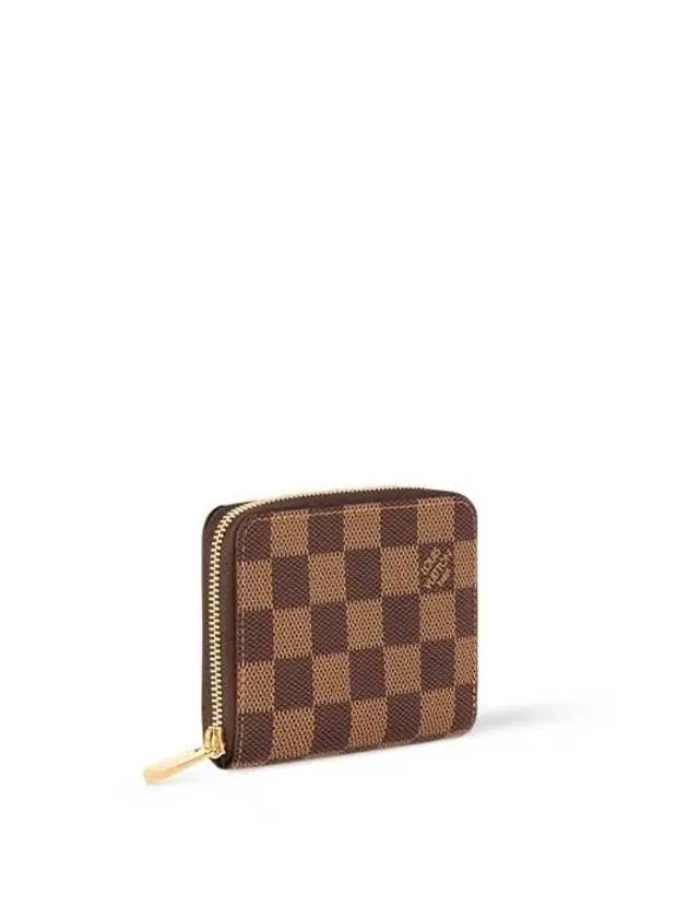 Damier Zippy Coin Purse Brown - LOUIS VUITTON - BALAAN 3