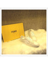 Step Leather Low Top Sneakers White - FENDI - BALAAN 2