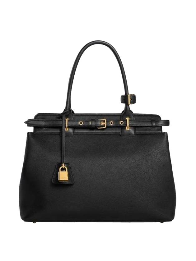 Conti Supple Calfskin Tote Bag Black - CELINE - BALAAN 1