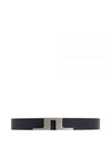 Women's Betsy Leather Belt Navy - J.LINDEBERG - BALAAN 2