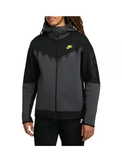 Nike Tech Fleece Windrunner Hooded Jacket Black - NIKE - BALAAN 2