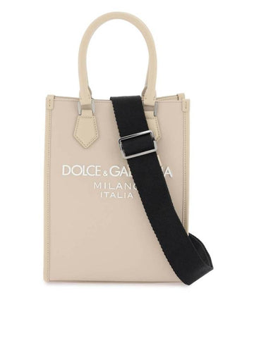 23 fw Small Nylon Tote Bag WITH Logo Dolce GABBANA BM2123 AG182 8J065 B0230472932 - DOLCE&GABBANA - BALAAN 1