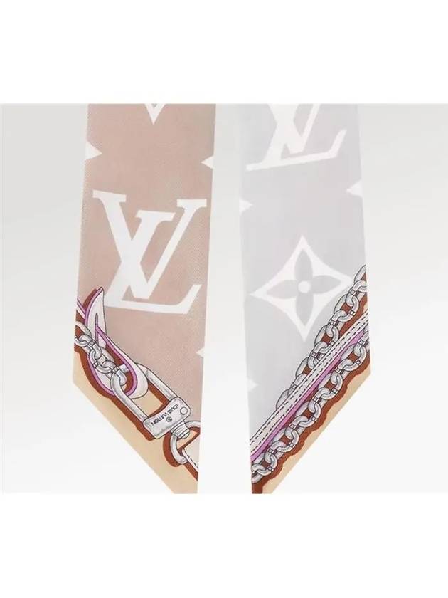 Ultimate Monogram BB Scarf White - LOUIS VUITTON - BALAAN 4