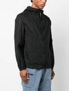 Light Microweave Laminated Overshirt Hooded Jacket Black - CP COMPANY - BALAAN 3