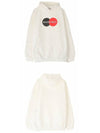 Women's Uniform Large Fit Hooded Top White - BALENCIAGA - BALAAN.