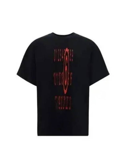 Number Logo Short Sleeve T-Shirt Black - MAISON MARGIELA - BALAAN 2