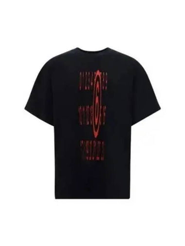 MM6 Margiela number logo short sleeve t shirt black SH2GC0007S23588900 - MAISON MARGIELA - BALAAN 1