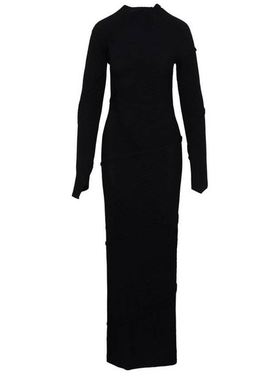 23 fw Spiral Viscose Dress 751094T51991000 B0650434684 - BALENCIAGA - BALAAN 2