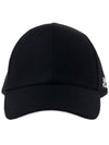 Signature AC Cotton Ball Cap Black - COURREGES - BALAAN 3