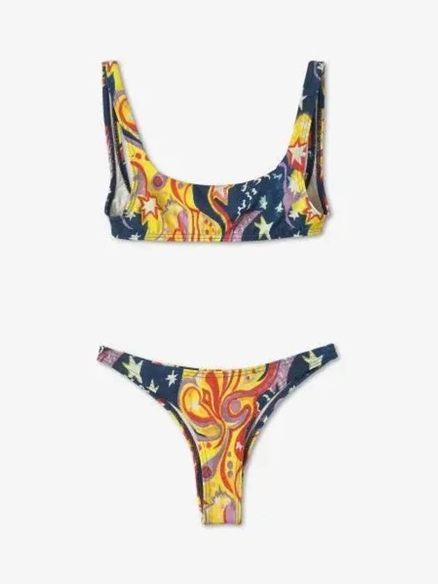 No Vacancy Inn Stretch Jersey Bikini - MARNI - BALAAN 2