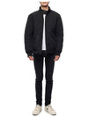 Diamond Quilted Thermoregulated Jacket Black - BURBERRY - BALAAN 4