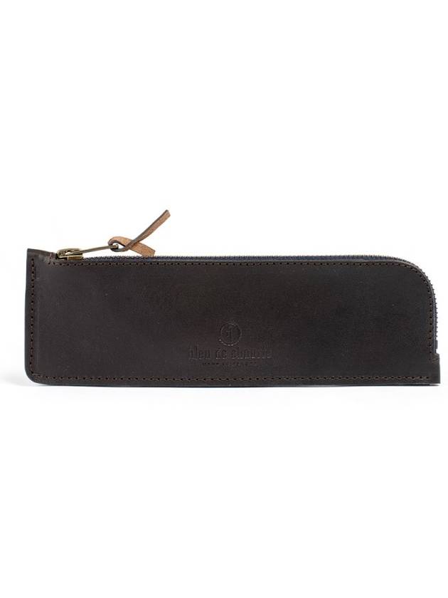 Canyon Pencil Case Dark Brown - BLEU DE CHAUFFE - BALAAN 1