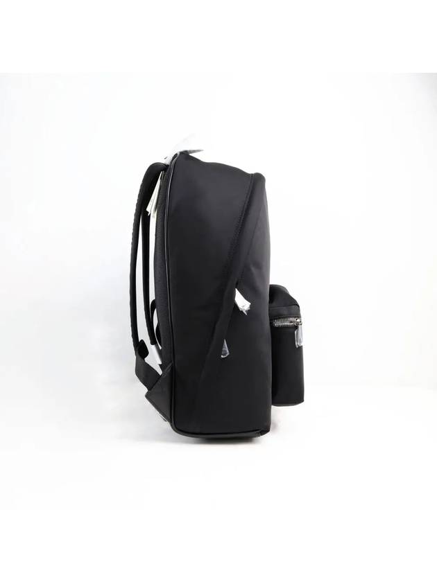 Logo Print Nylon Backpack Black - BURBERRY - BALAAN 5