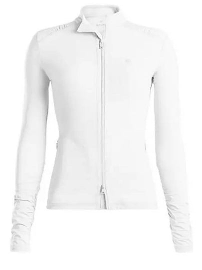 Women's Golf Featherweight Full Zip-Up Jacket White - G/FORE - BALAAN 2