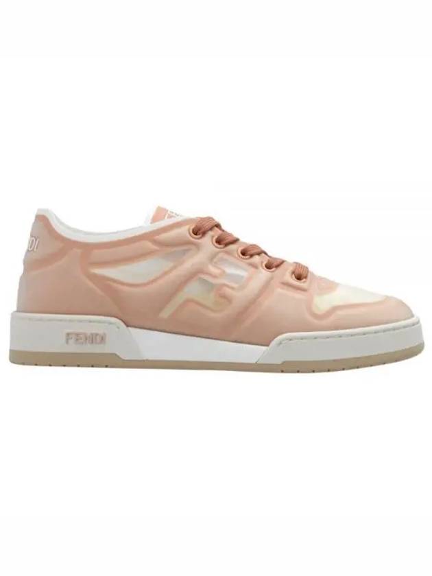 Match Mesh Low-Top Sneakers Light Pink - FENDI - BALAAN 2