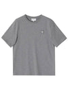 Bold Fox Head Patch Comfort Short Sleeve T-Shirt Grey - MAISON KITSUNE - BALAAN 3