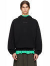 Logo Patch Hoodie Black - FEAR OF GOD ESSENTIALS - BALAAN 2