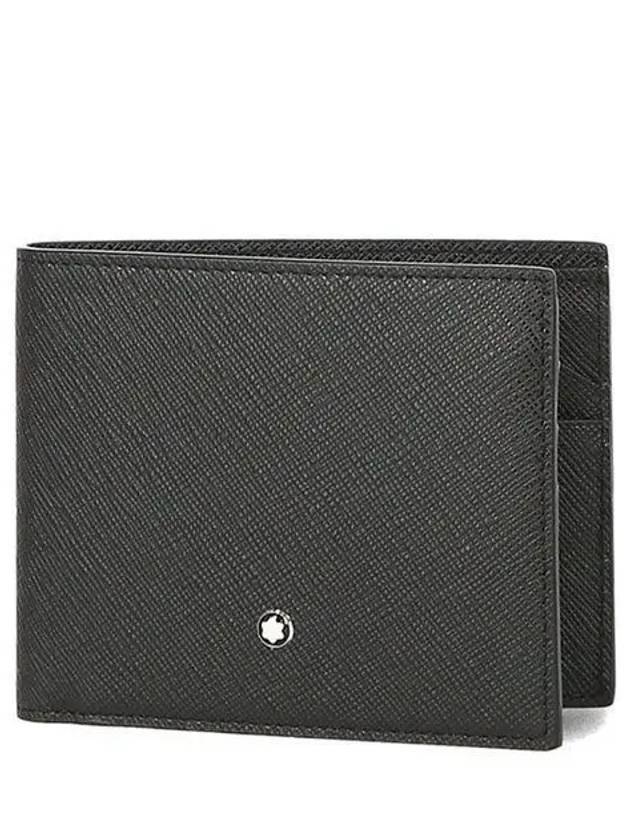 Sartorial Logo 6cc Saffiano Wallet Black - MONTBLANC - BALAAN 2