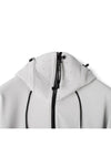 Lens Wappen Half Zip Up Anorak Grey - CP COMPANY - BALAAN 5