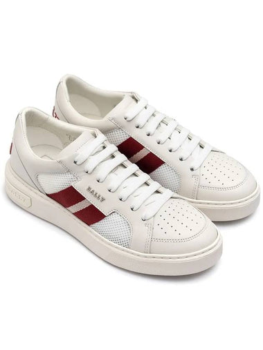 Three Stripes Metal Logo Men s Sneakers MELYS T F007 - BALLY - BALAAN 1