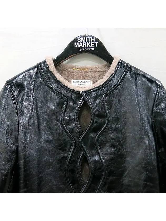 Smith Market Used Luxury Goods 489687 Jacket Women s Clothing - SAINT LAURENT - BALAAN 3