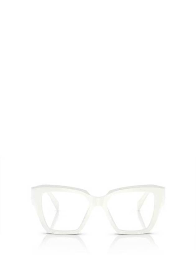 Sunglasses PR 09ZV 1421O1 WHITE IVORY - PRADA - BALAAN 1