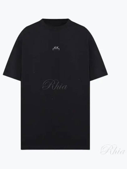 Essential Short Sleeve T Shirt Black - A-COLD-WALL - BALAAN 2