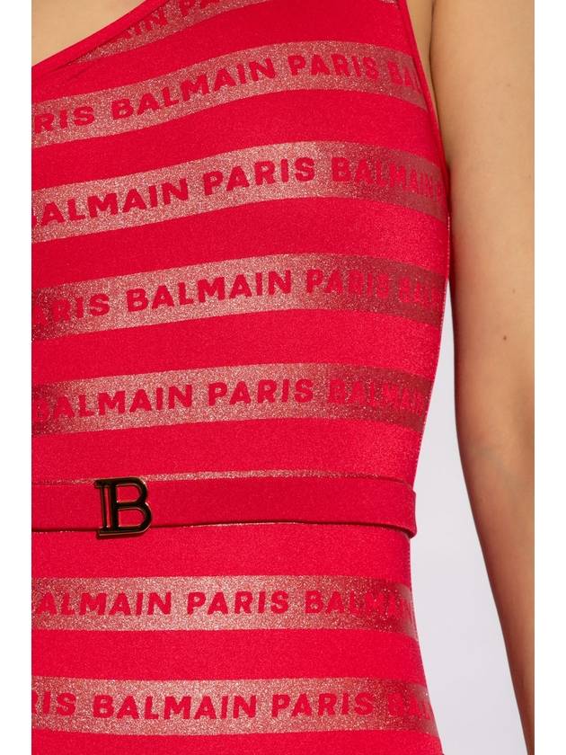 Balmain One-piece Swimsuit, Women's, Red - BALMAIN - BALAAN 4