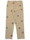 Bucket embroidery chino pants BEIGE MAN - MALBON GOLF - BALAAN 2