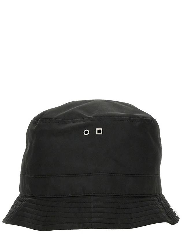 Le Bob Ovalie Nylon Bucket Hat Black - JACQUEMUS - BALAAN 5