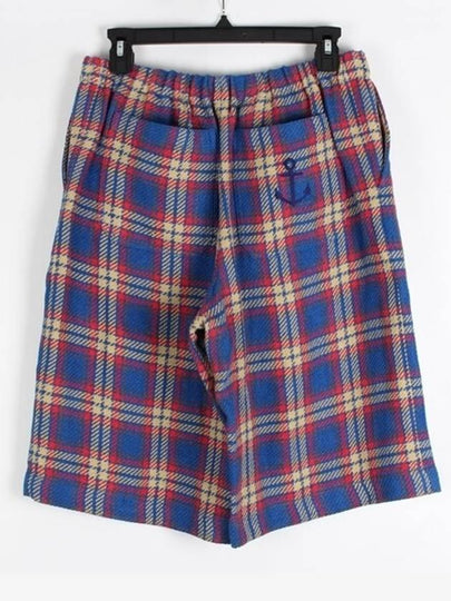 Check anchor embroidery tweed shorts 46 - GUCCI - BALAAN 2