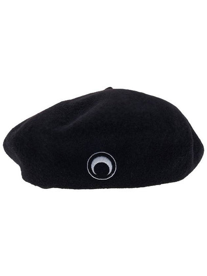 Moon Logo Beret A057ICONX WOTWO0009 - MARINE SERRE - BALAAN 2