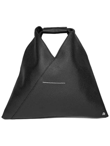 Japanese Leather Mini Tote Bag Black - MAISON MARGIELA - BALAAN 1