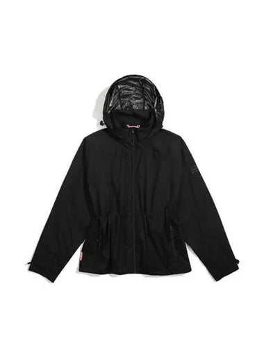 Travel packable rain jacket black WRO1710SAABLK - HUNTER - BALAAN 1