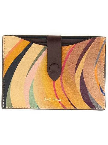 Paul Smith Card Holder "Dusky Swirl" - PAUL SMITH - BALAAN 1